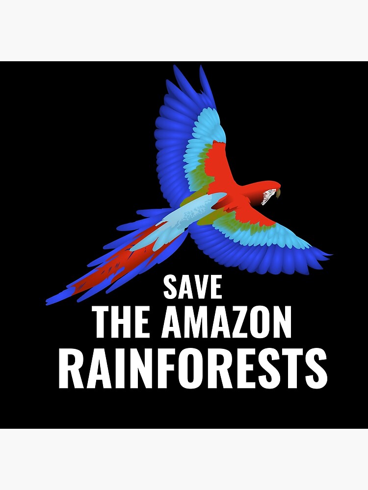 "Save the Amazon Forest Save the Earth Help Emergency Nature