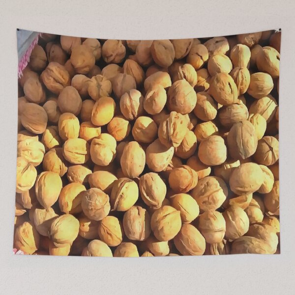 Item preview, Fresh Walnuts Hyperrealistic Painting designed and sold by taiche.