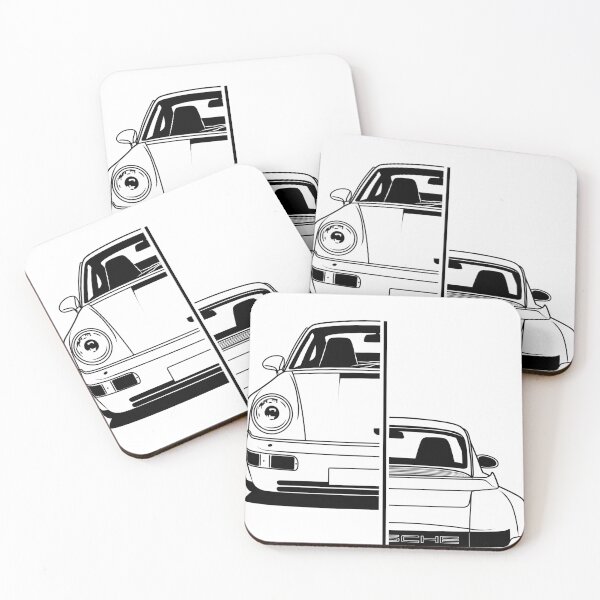 Item preview, RUF 964 delantero y trasero Mejor diseño de camisa designed and sold by CarWorld.