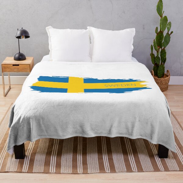 Item preview, sweden vintage flag designed and sold by mangro.