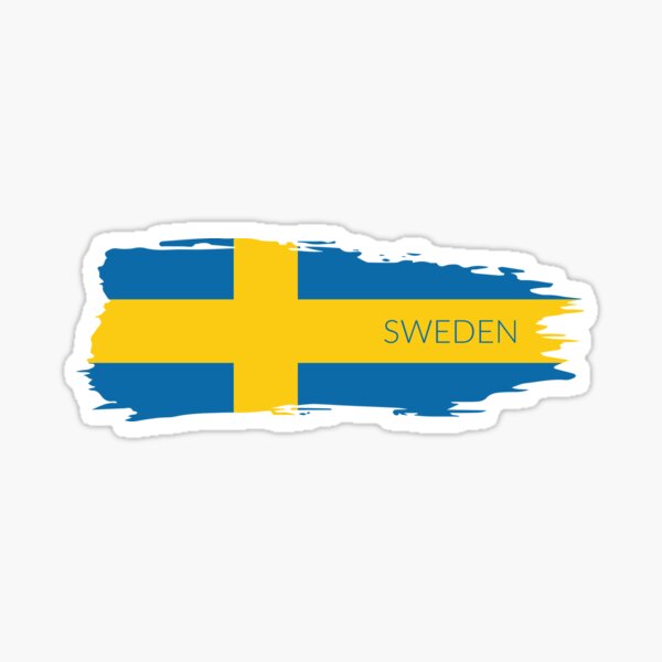 Artikel-Vorschau von Schweden Vintage Flagge, designt und verkauft von mangro.