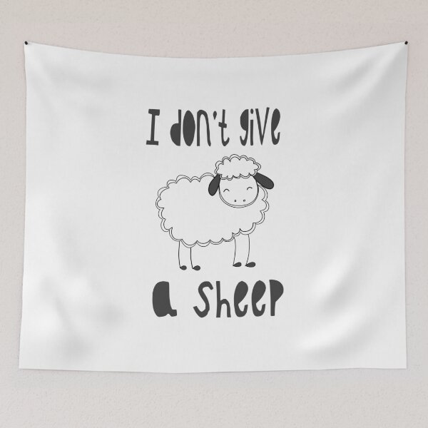 Item preview, i don't give a sheep designed and sold by FunnyGrief.