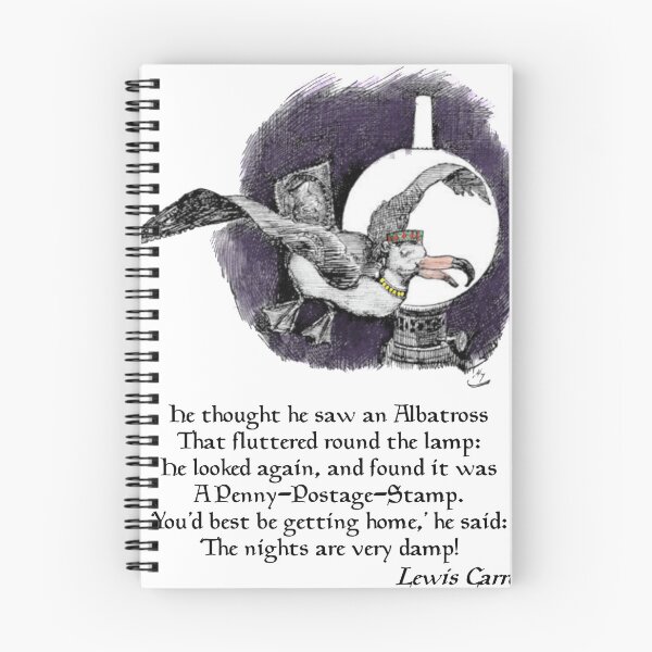 Item preview, HE THOUGHT HE SAW AN ALBATROSS - Lewis Carroll designed and sold by johndhalsted.