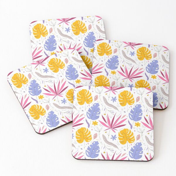 Item preview, Bright tropical plants. Cool summer pattern designed and sold by zuperelectracat.