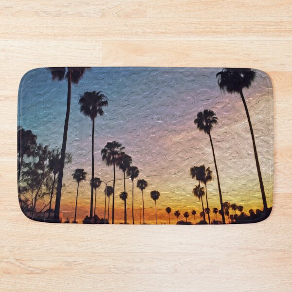Item preview, Digital Art Composition of Sunset Boulevard, Beverly Hills, California at dusk. designed and sold by davidelder.