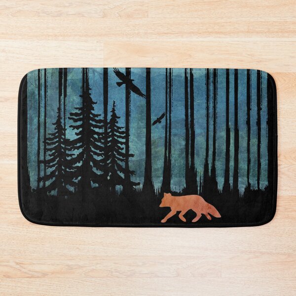 Item preview, Misty Forest Fox - Brush Strokes  designed and sold by maryedenoa.