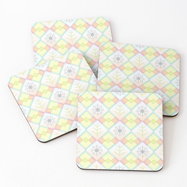 Item preview, Winter geometric pattern designed and sold by ce-horvath.