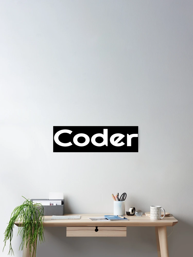 Thumbnail 2 von 3, Poster, Coder Startcodeprogrammierung Softwareentwicklung designt und verkauft von ProjectX23.