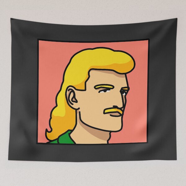 Item preview, Mullet & Moustache  designed and sold by 80sKidd.