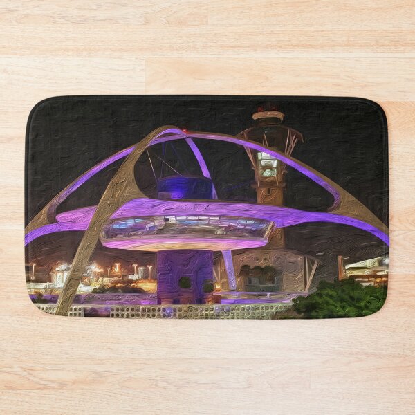 Item preview, Digital Art Composition of Theme Building at LAX Airport, California. designed and sold by davidelder.