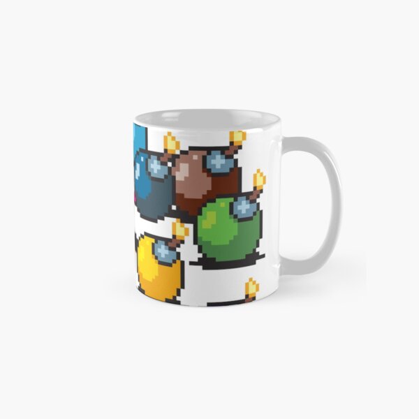 Bomberman Rainbow Bomb Set pixel art by PXLFLX Classic Mug