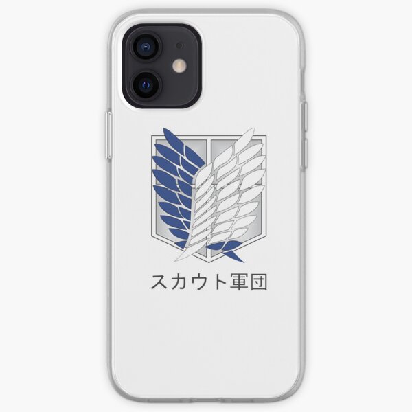 Attaque des Titans Shingeki no Kyojin Logo SNK Coque souple iPhone