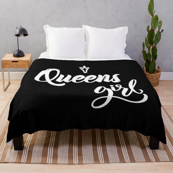 Item preview, Queens Girl New York Raised Me designed and sold by QueensNewYork.