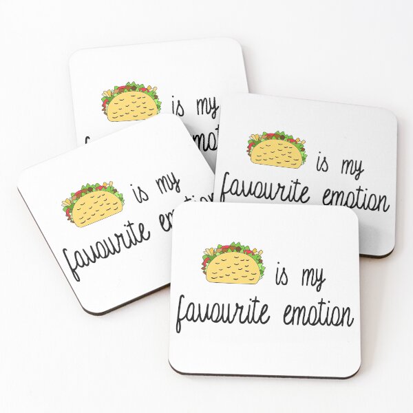 Item preview, Taco is my favorite emotion designed and sold by DeesDeesigns.