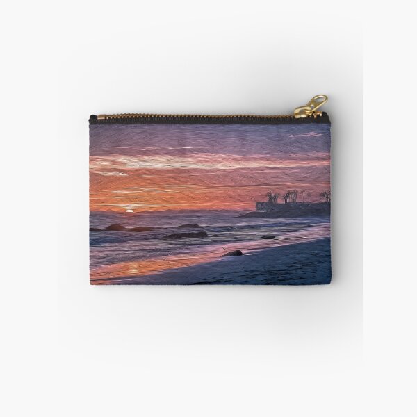 Item preview, Digital Art Composition of Malibu beach, California at Sunset. designed and sold by davidelder.