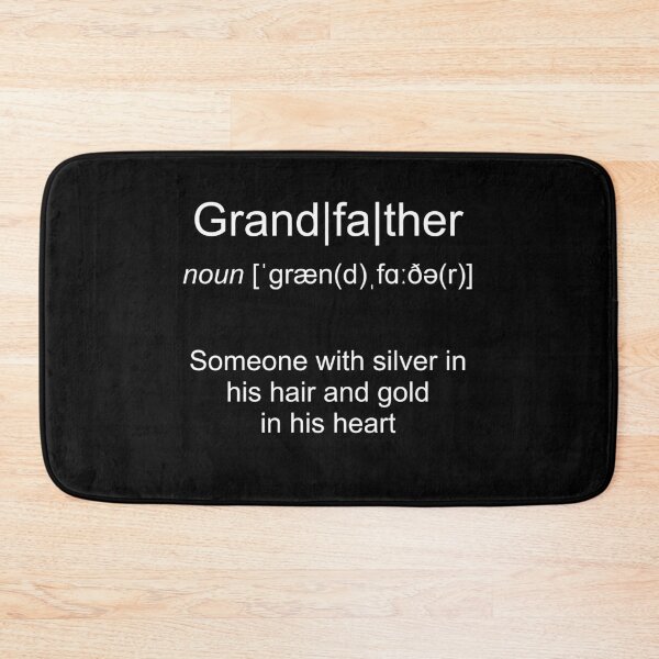 Item preview, Definition grandfather Dictionary Grandpa designed and sold by kailukask.