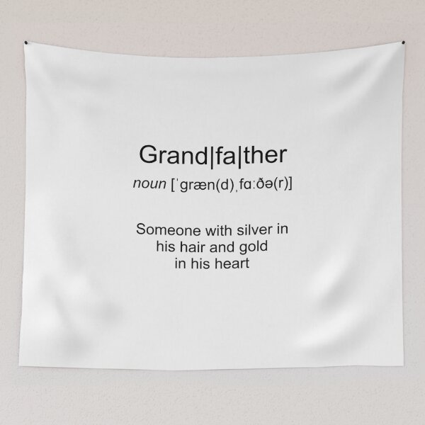 Item preview, Definition grandfather Dictionary Grandpa designed and sold by kailukask.