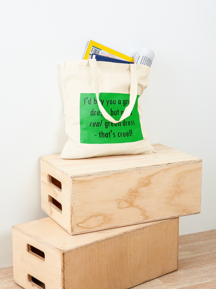 Barenaked Ladies - Million Dollars - Green Dress lyric!" Tote Bag for Sale by lyricalshirts | Redbubble Barenaked Ladies - Million Dollars - Green Dress lyric!" Tote Bag for Sale by lyricalshirts | Redbubble