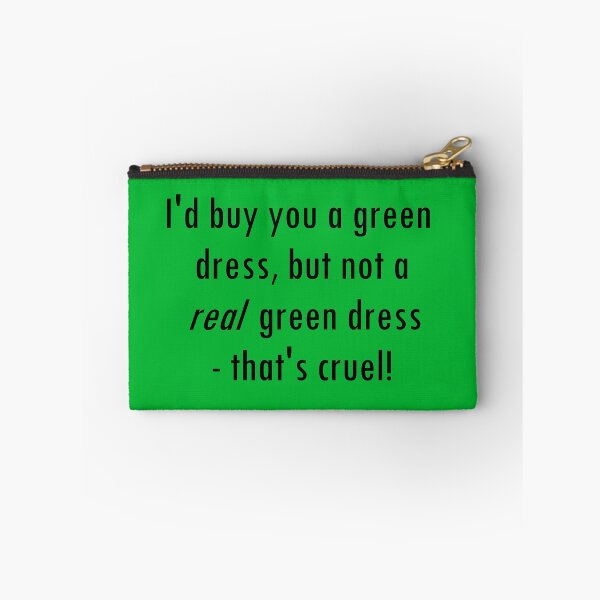 Item preview, Barenaked Ladies - Million Dollars - Green Dress lyric! designed and sold by lyricalshirts.
