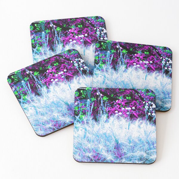 Item preview, Abstract nature, Wild colorful plants, imaginary bushes, fictional places,  designed and sold by LCAppling.