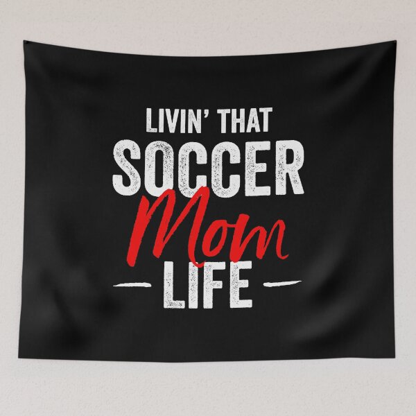 Item preview, Livin' That Soccer Mom Life Gift Idea designed and sold by haselshirt.