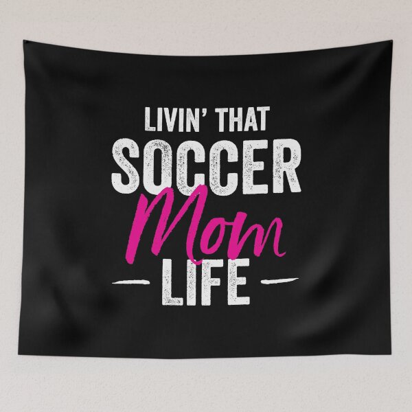 Item preview, Livin' That Soccer Mom Life Gift Idea designed and sold by haselshirt.