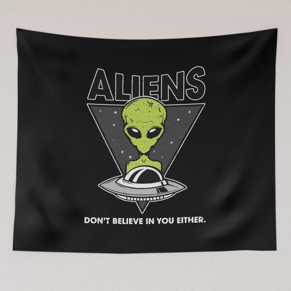Item preview, Aliens Science-Fiction UFO Fan Gift Idea designed and sold by haselshirt.