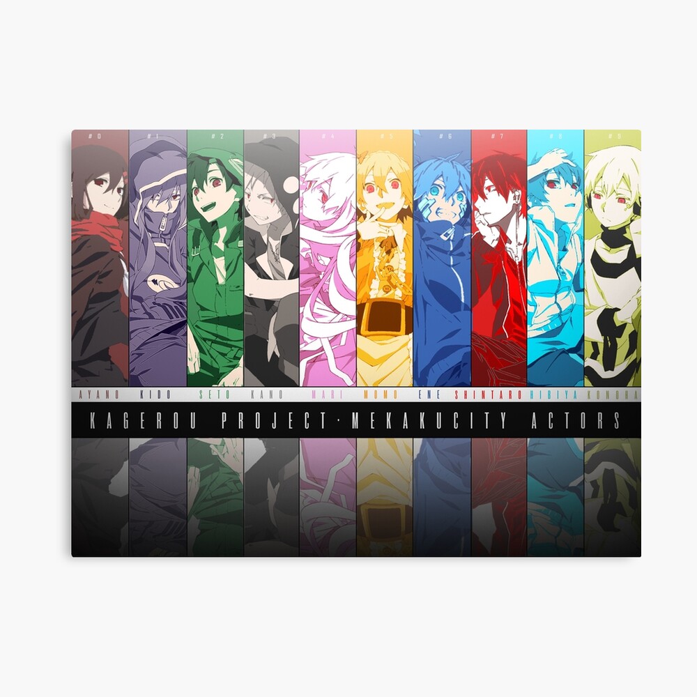 Mekakucity Actors  Anime, Kagerou project, Anime characters