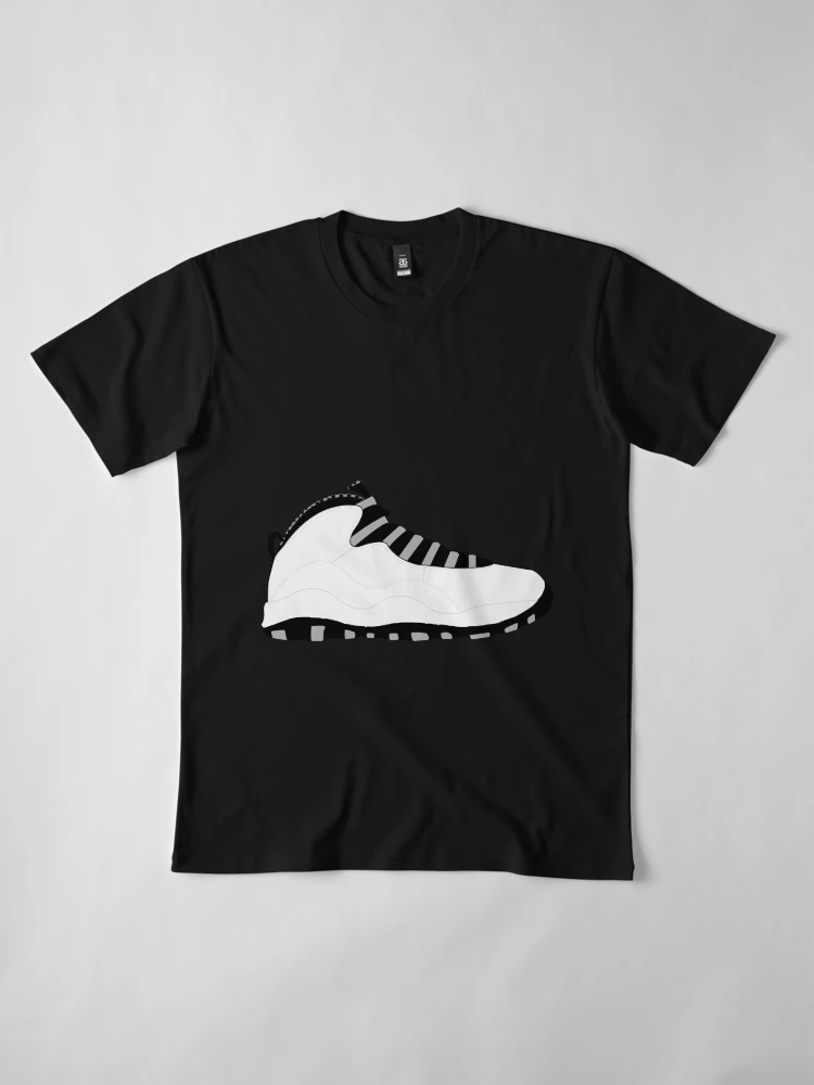 Jordan 10 Retro Steel Premium T Shirt for Sale by brev87 Redbubble
