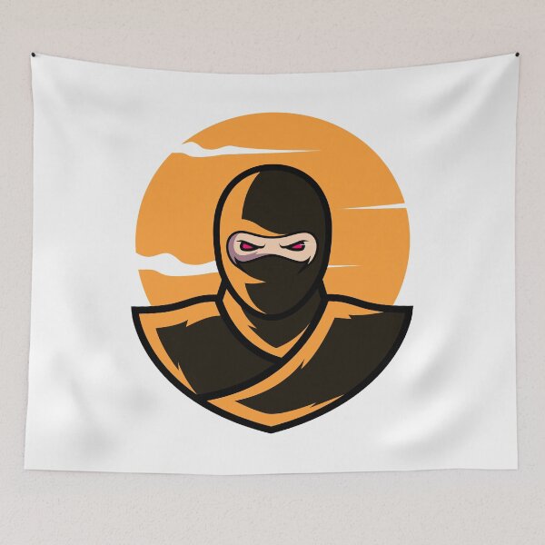 Item preview, Ninja, Ninja Warrior, Assassin, Martial Arts, Logo, Mascot designed and sold by Logic72.