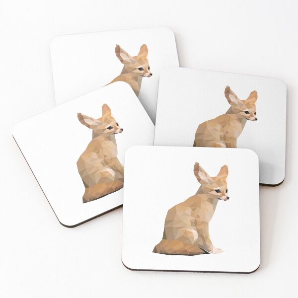 Item preview, Fennec fox Low Poly designed and sold by Mykadodo.