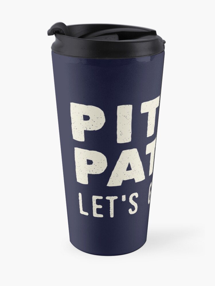 Alternate view of Pitter Patter - Let's Get At'er Cream Edition Travel Mug