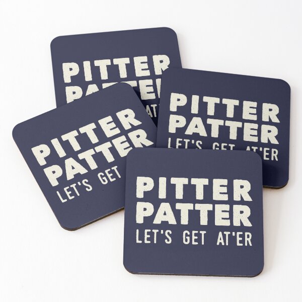 Item preview, Pitter Patter - Let's Get At'er Cream Edition  designed and sold by MJayBrown.
