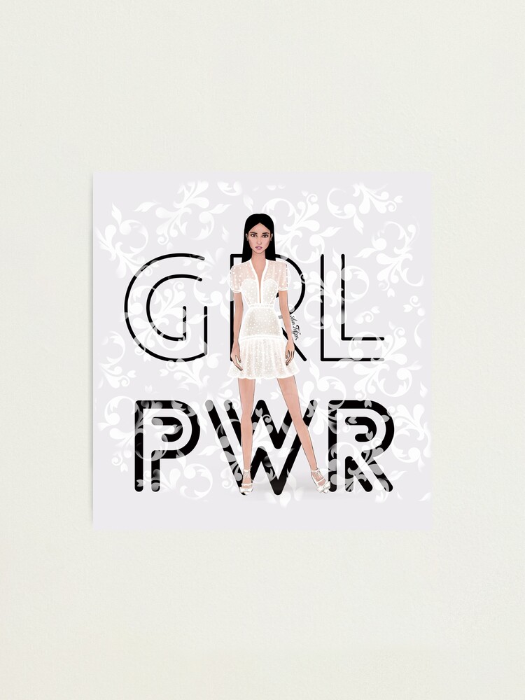 Alternate view of Girl Power Photographic Print