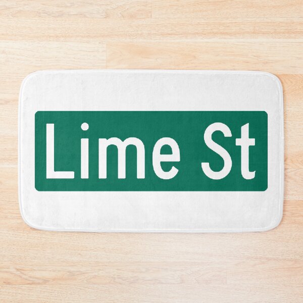 Item preview, Lime St Sign designed and sold by Hannah Marland.