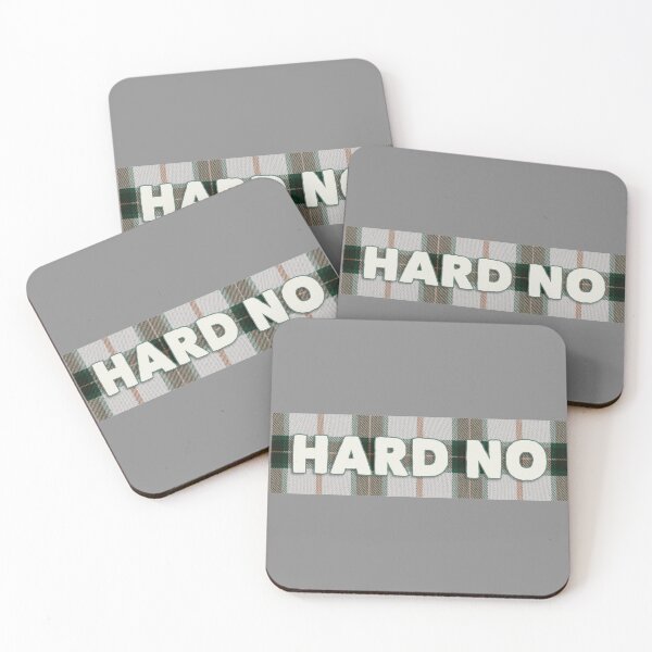 Item preview, Hard No - Plaid designed and sold by MJayBrown.