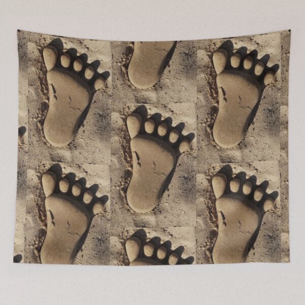 Item preview, Footstep in the sand photo by JB.Arts designed and sold by JBArts2019.