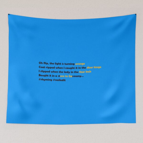 Item preview, Barenaked Ladies - Orange Rhyming lyric! designed and sold by lyricalshirts.