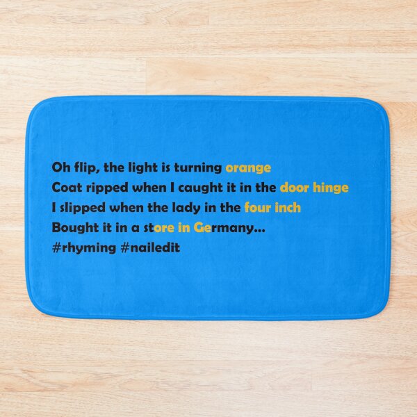 Item preview, Barenaked Ladies - Orange Rhyming lyric! designed and sold by lyricalshirts.