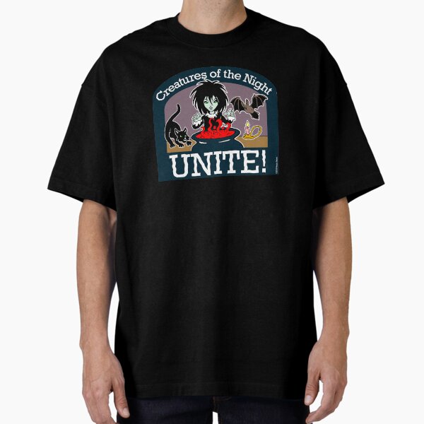 Creatures of the Night Unite! Oversized T-Shirt