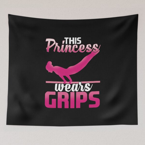 Item preview, This Princess Wears Grips print Gym Workout designed and sold by biNutz.