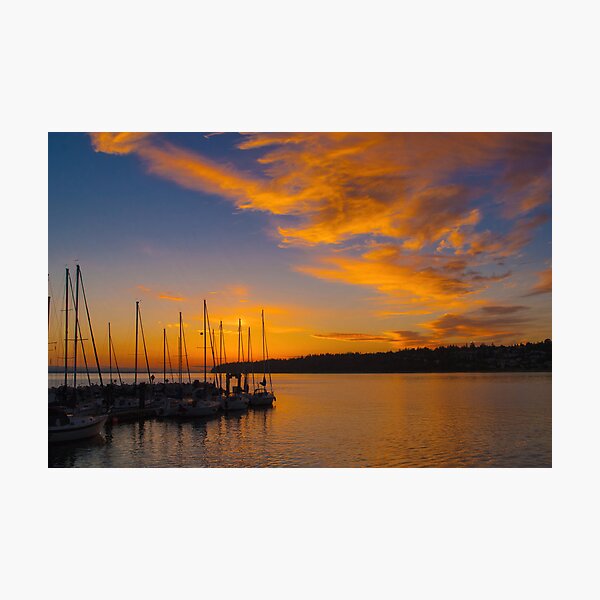 Curtain Call on the Strait Photographic Print