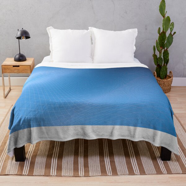 Item preview, Blue waving surface background - 3d rendering illustration designed and sold by carlotoffolo.