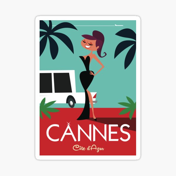 Item preview, Cannes poster designed and sold by Gary Godel.