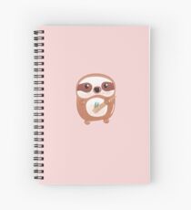 Cute sloth Spiral Notebook