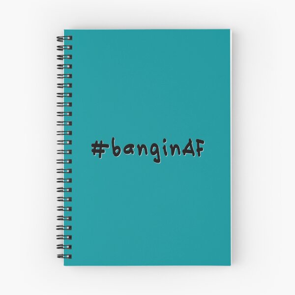 Item preview, #banginAF - Black Text designed and sold by caknuck.