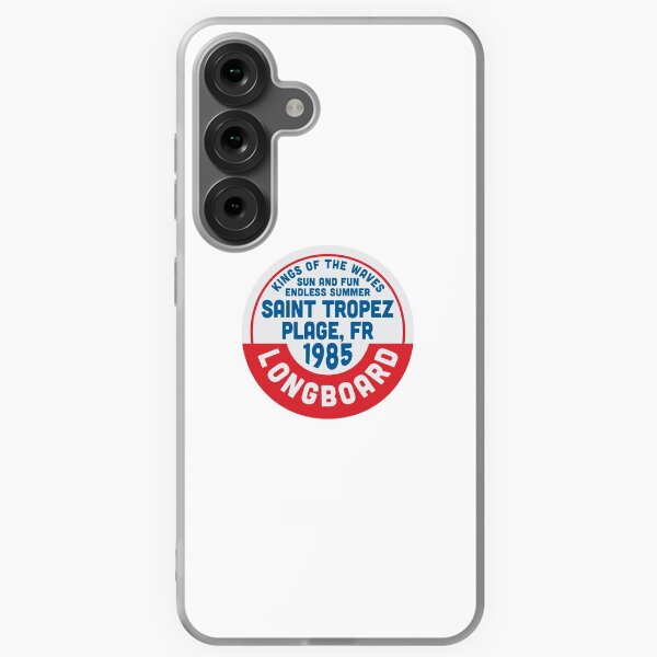 Item preview, Retro Saint Tropez Beach Sticker designed and sold by TonySpencer.