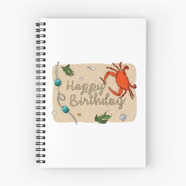 Item preview, Beachy Birthday designed and sold by CreateWandrlust.