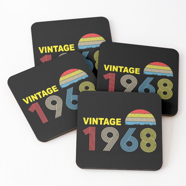 Item preview, Vintage Retro year date birthday 1968 designed and sold by Amazing Designs.