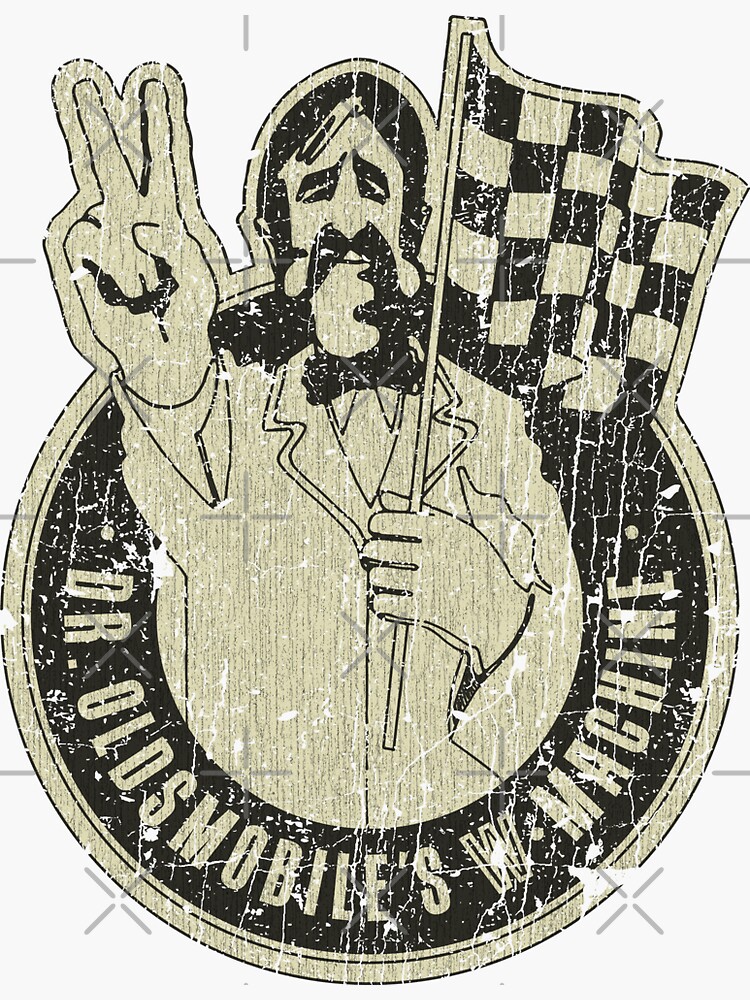 "Dr. Oldsmobile's W Machine" Sticker for Sale by jacobcdietz Redbubble